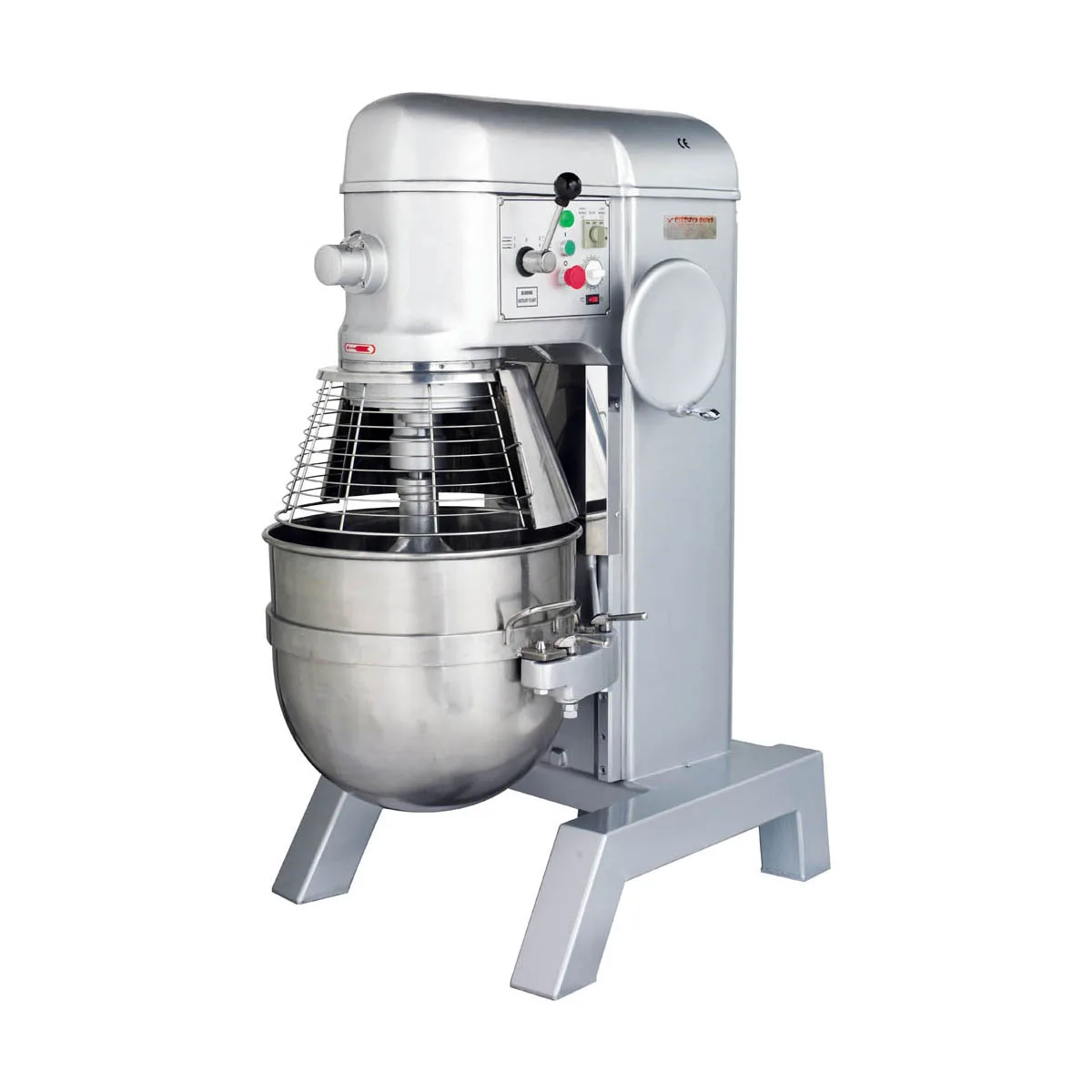 American Eagle AE-80N4A Floor Model 80 qt Planetary Mixer with Timer, #12 HUB, 4-Speed, 3 hp