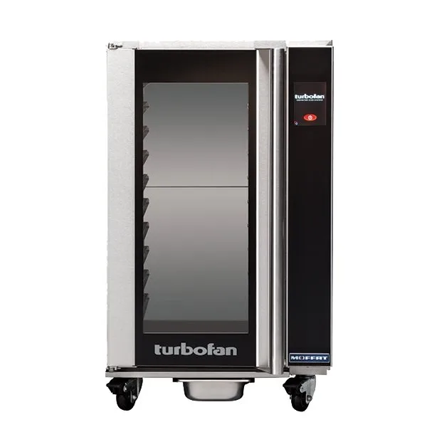 Moffat H10T Heated Holding Cabinet, 10 Half-Size Pans, Stainless Steel, Glass Door, 2-7/8" Tray Spacing, 1200W