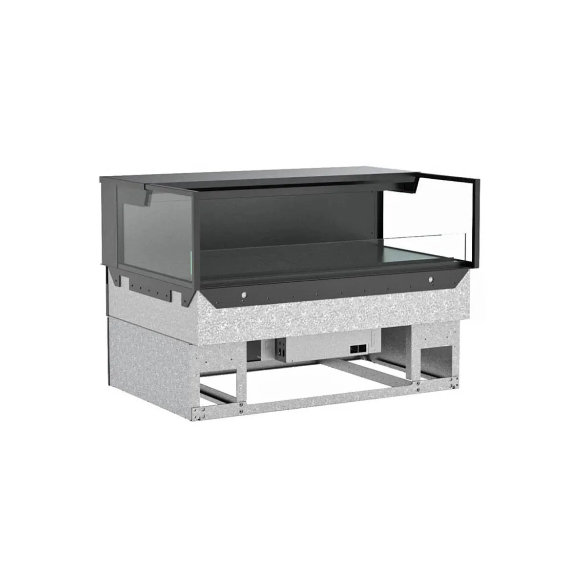 Structural Concepts NE4813DSSV 48" Reveal Self-Service Non-Refrigerated Slide In Counter Case