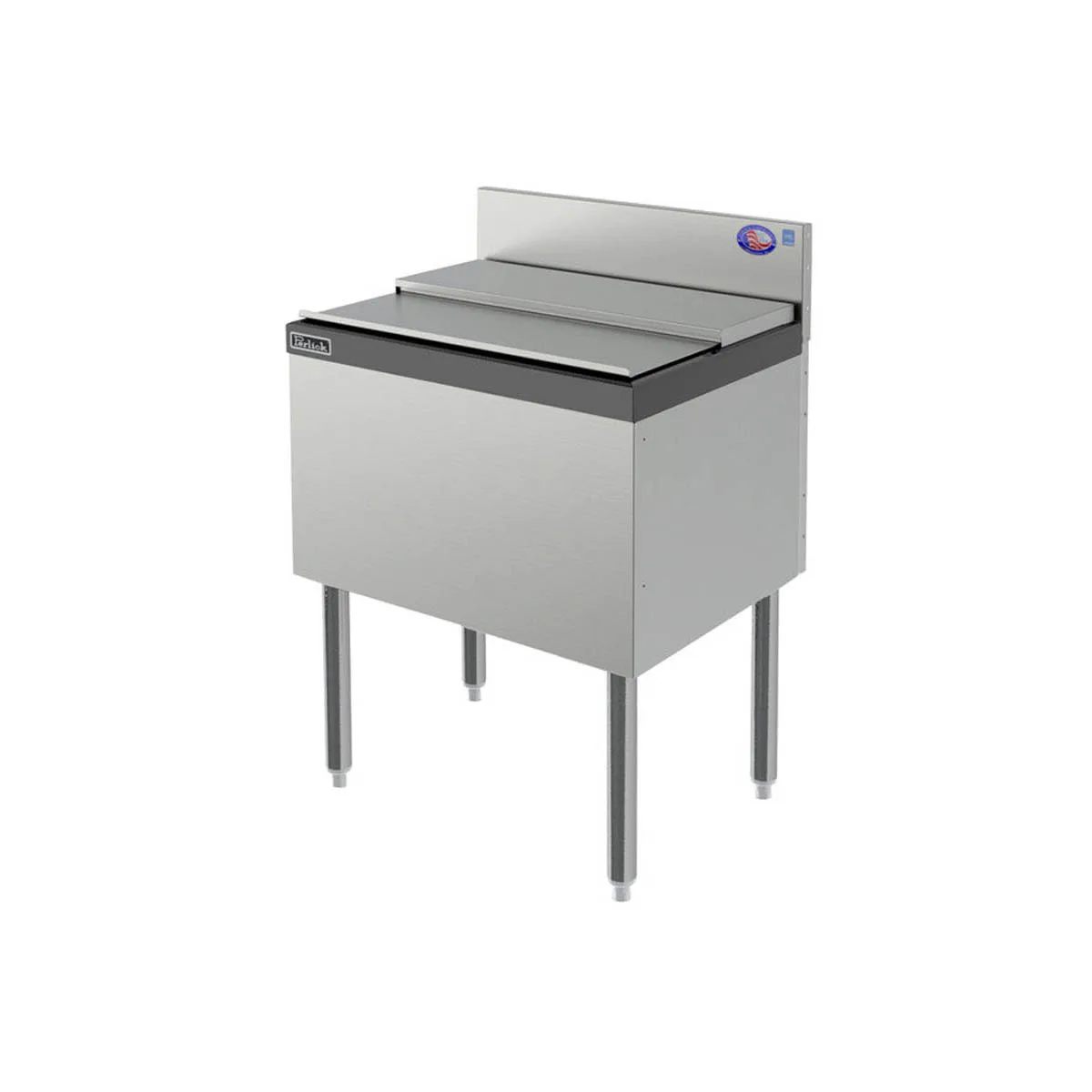 Perlick TS18IC Underbar Ice Bin/Cocktail Unit with 35 lbs. Ice Capacity