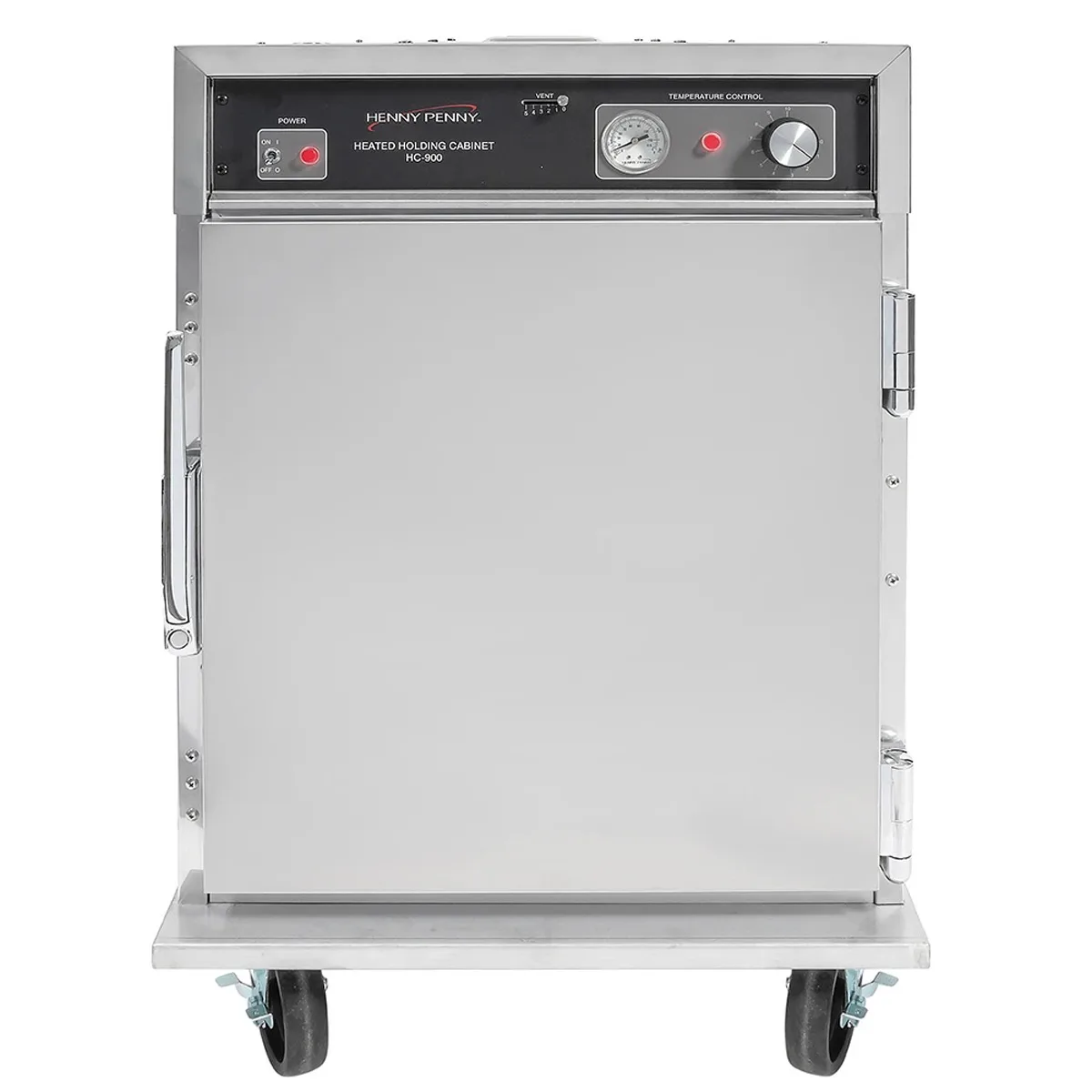 Henny Penny HHC903.17 Half-Size Heated Holding Cabinet, Stainless Steel Door, Mobile, 24"W x 30"H