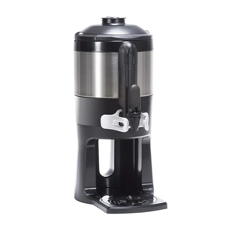 BUNN 44000.0200 ThermoFresh Server, 1‑Gal (128 oz) Black, Liner, Lever, Sight Gauge, NSF‑Listed