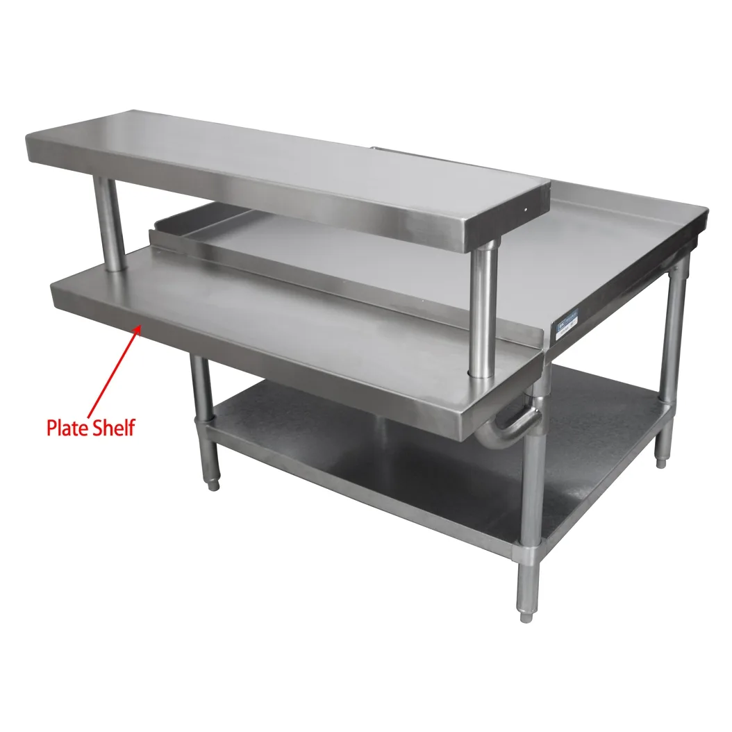 BK Resources EQ-PS36 Adjustable Plate Shelf, Fits Work Shelf Wq-Ws36