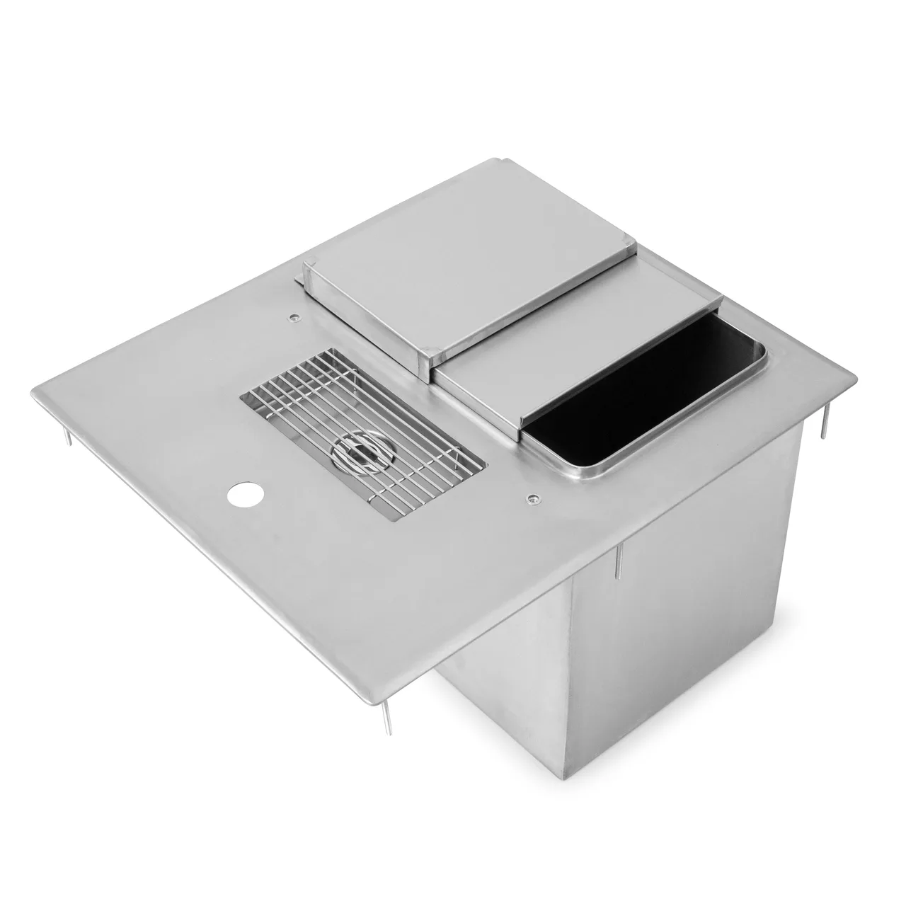John Boos PB-DIIBWS1821 Drop-in Water Station with Insulated Ice Bin