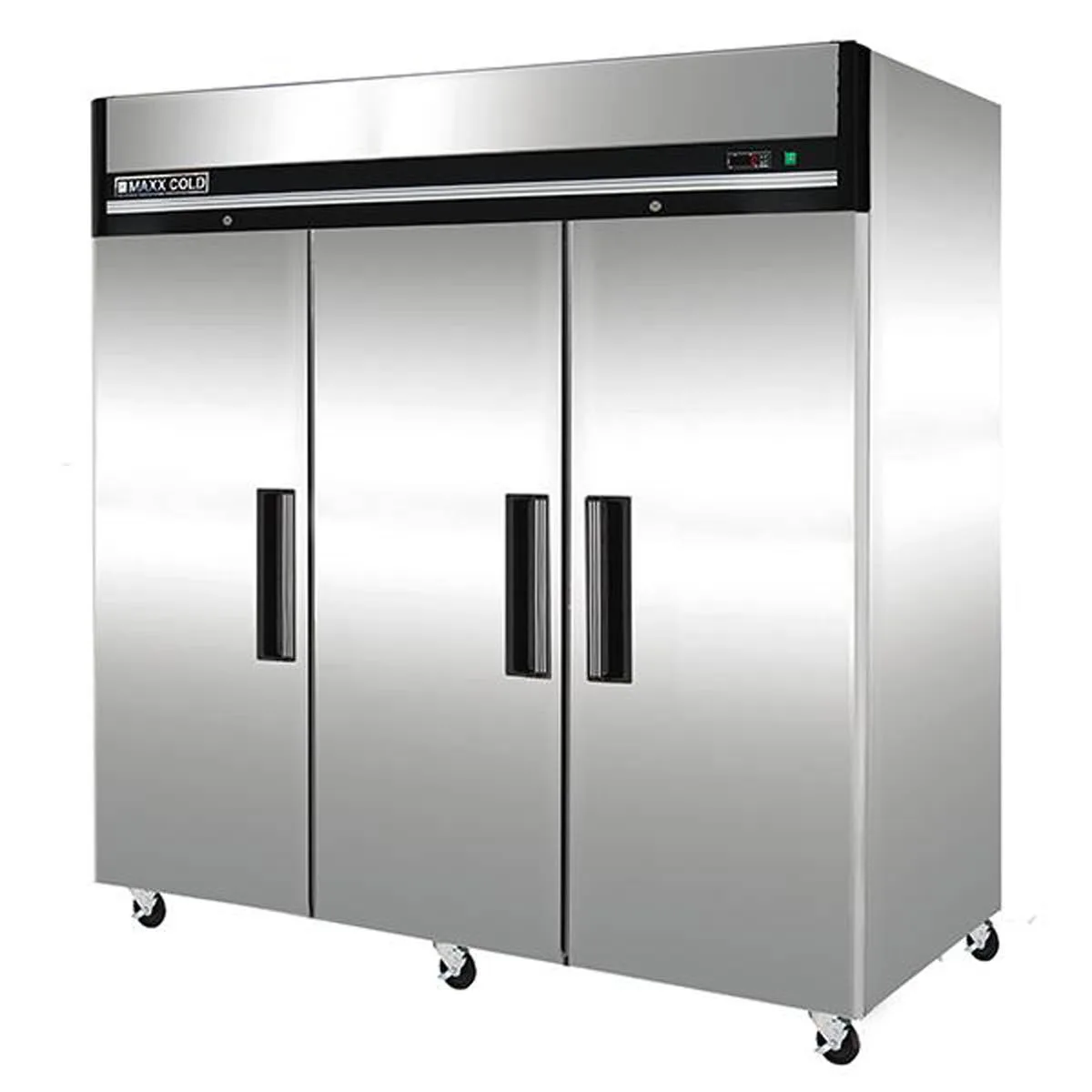 Maxx Cold MXCF-72FDHC 81" 3-Solid Door Reach-In Freezer, Top Mount, 72 cu. ft.