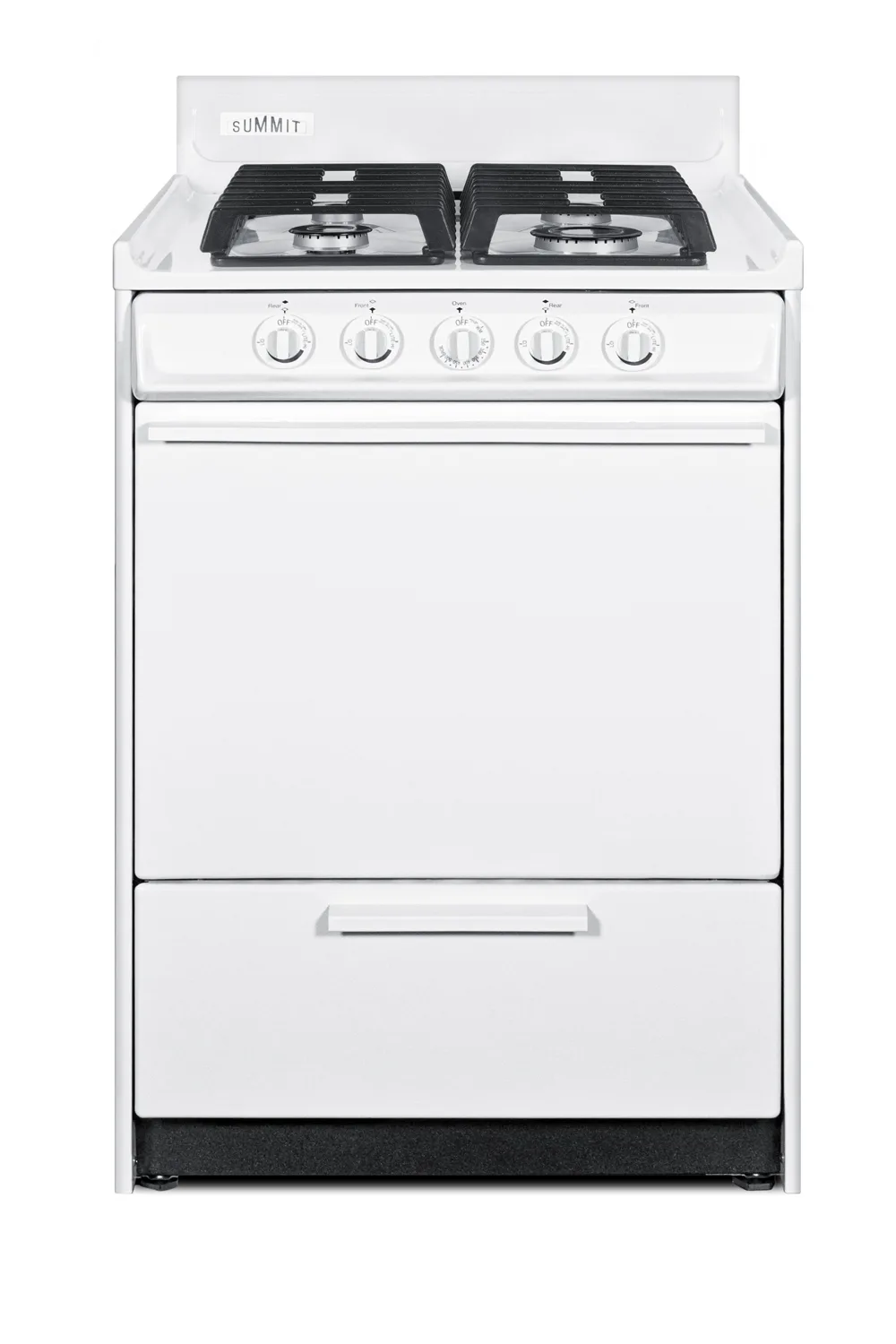Summit WTM6107IS Gas Range, 20" W X 24"D, 2.92 Cu.Ft. Oven Capacity, Backguard