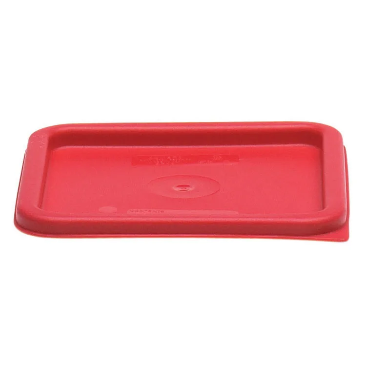 Cambro SFC6451 Seal Cover – Square PE Lid for 6‑Qt & 8‑Qt Containers, Rose Red, NSF‑Approved