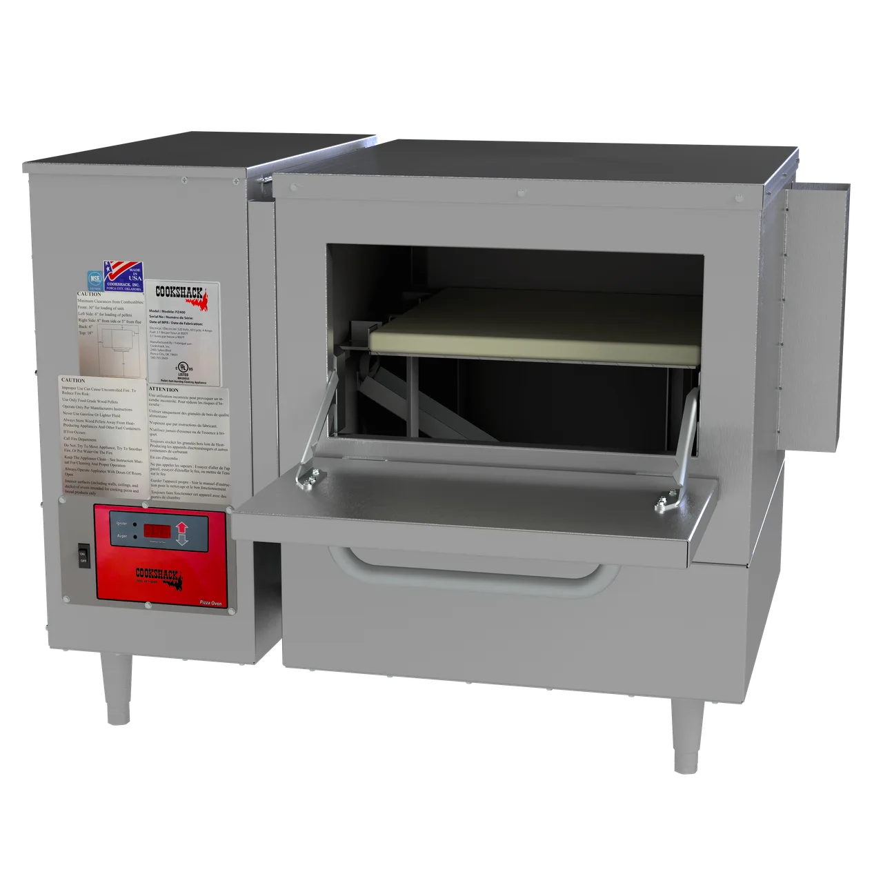 Cookshack PZ400 37" Electric Countertop Pizza Oven