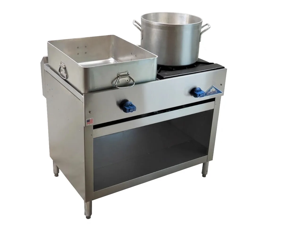 Comstock-Castle T2-1R Taco Range, Gas, 37" Wide X 25" Deep X 32" High