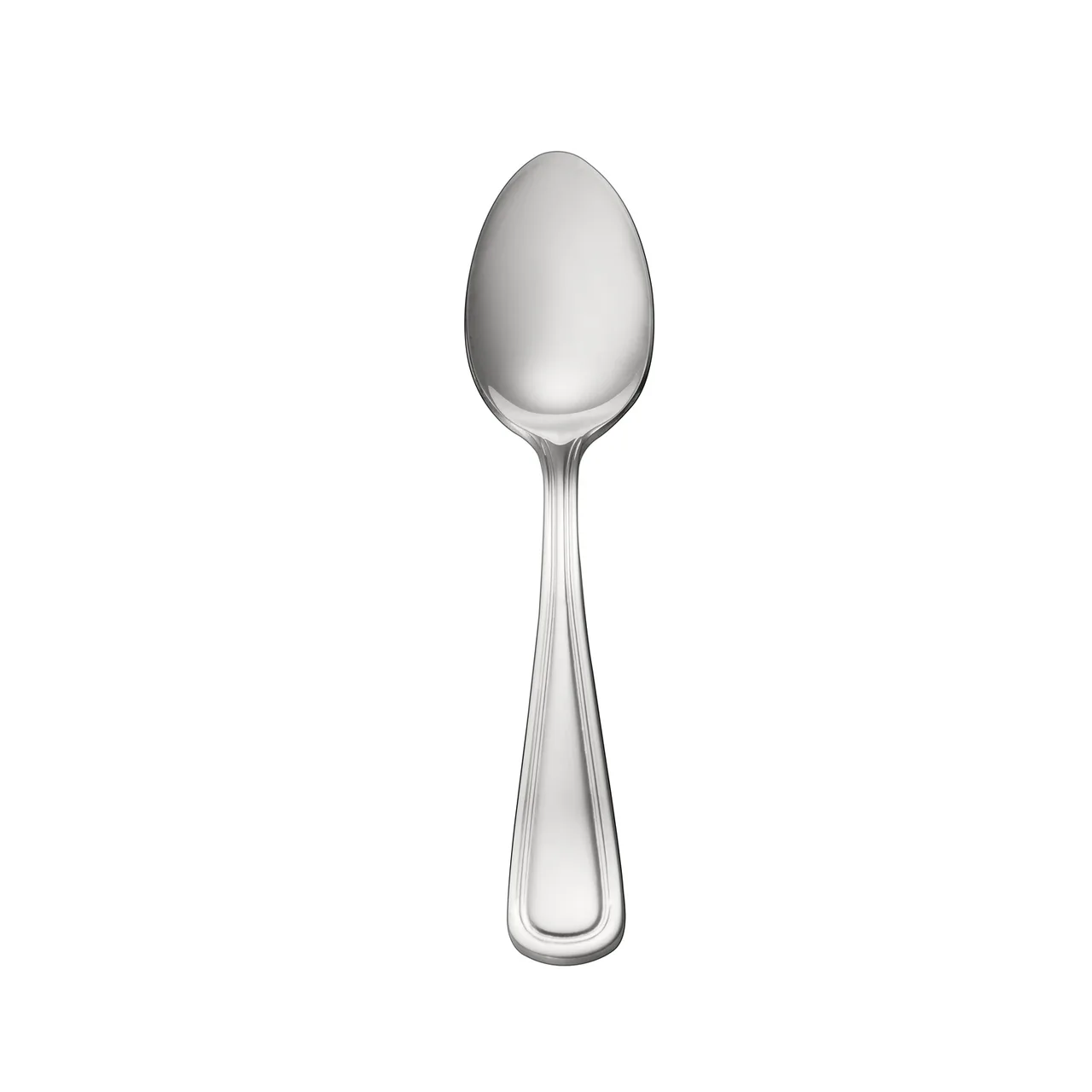 CAC China 3002-01 Prime Teaspoon, 6-3/8" Extra‑Heavy, 18/0 Stainless Steel, 5‑6" Length - 1 Dozen