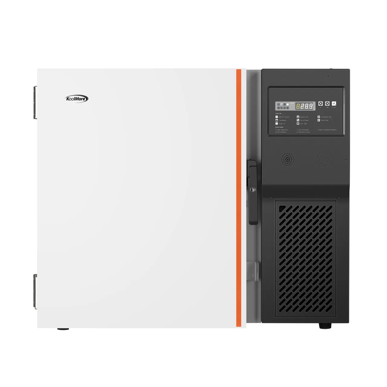 Koolmore KM-PHF-4CUL Ultra‑Low Temp Freezer, 37.6" White, 4 cu ft Stainless, -86°F to -40°F