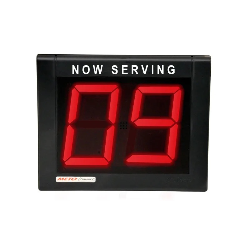 Omcan USA 14777 Turn-O-Matic 2-Digit LED Segment Indicator for Counter or Wall Mount