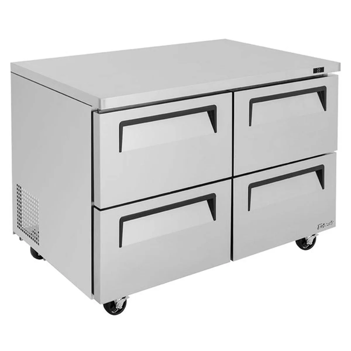 Turbo Air TUF-48SD-D4-N 48" 2-Section Undercounter Freezer w/ 4 Drawers, 12.2 cu. ft.