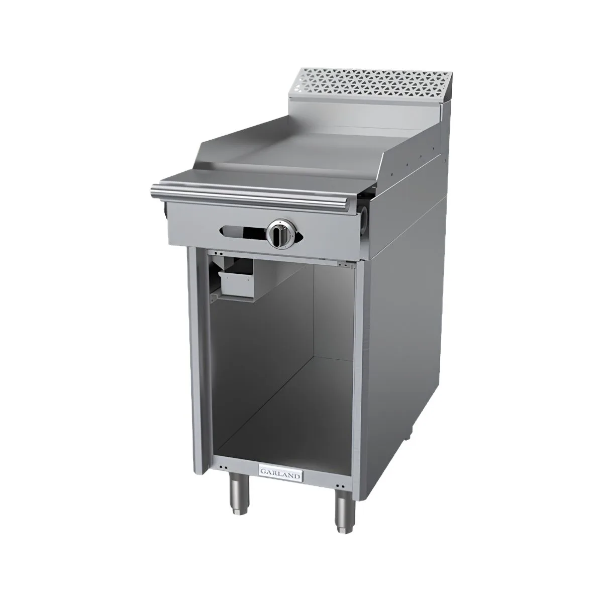 Garland US Range C18-1S 18" Gas Heavy Duty Range,18" Full Griddle w/ Manual Valve Controls, Cabinet Base,  30.000 BTU