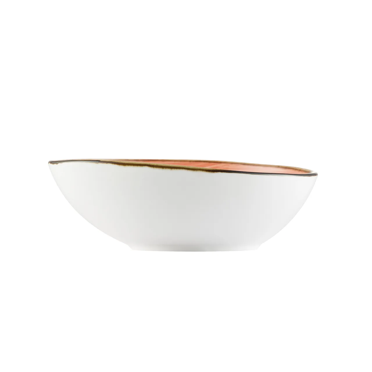 CAC China TUS-B7-CRL - Tucson 20‑Oz Porcelain Bowl, 7½" Dia, 2‑5⁄8" H, Glaze, Dishwasher - 1 Dozen