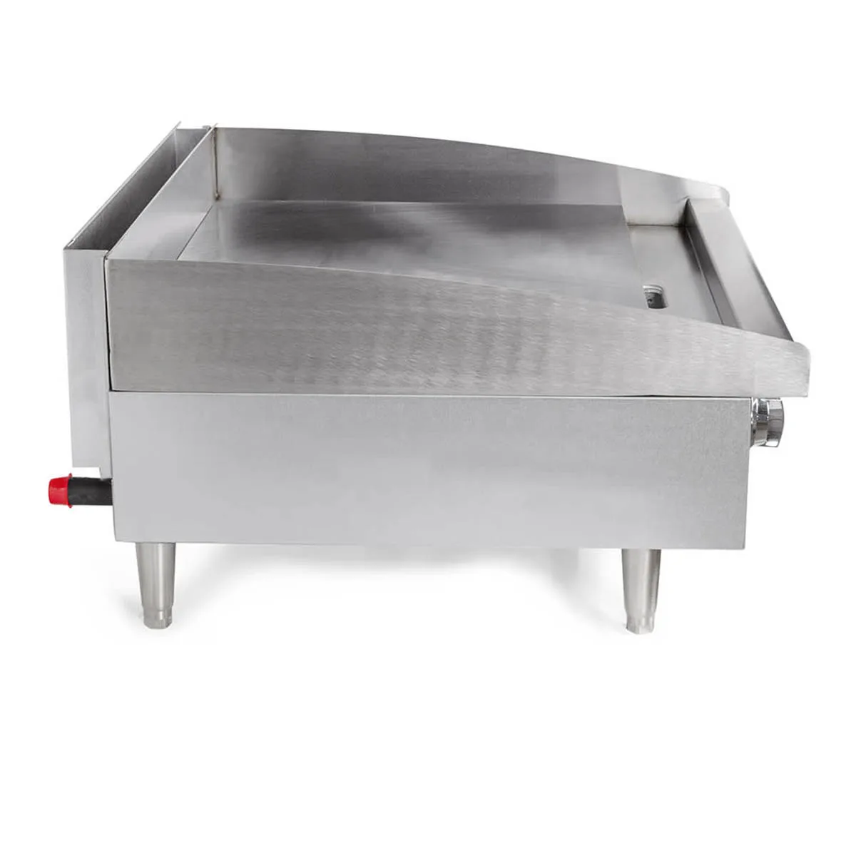 Star 624TF 24" Countertop Thermostatic Gas Griddle, 1" Steel Plate, 56.600 BTU