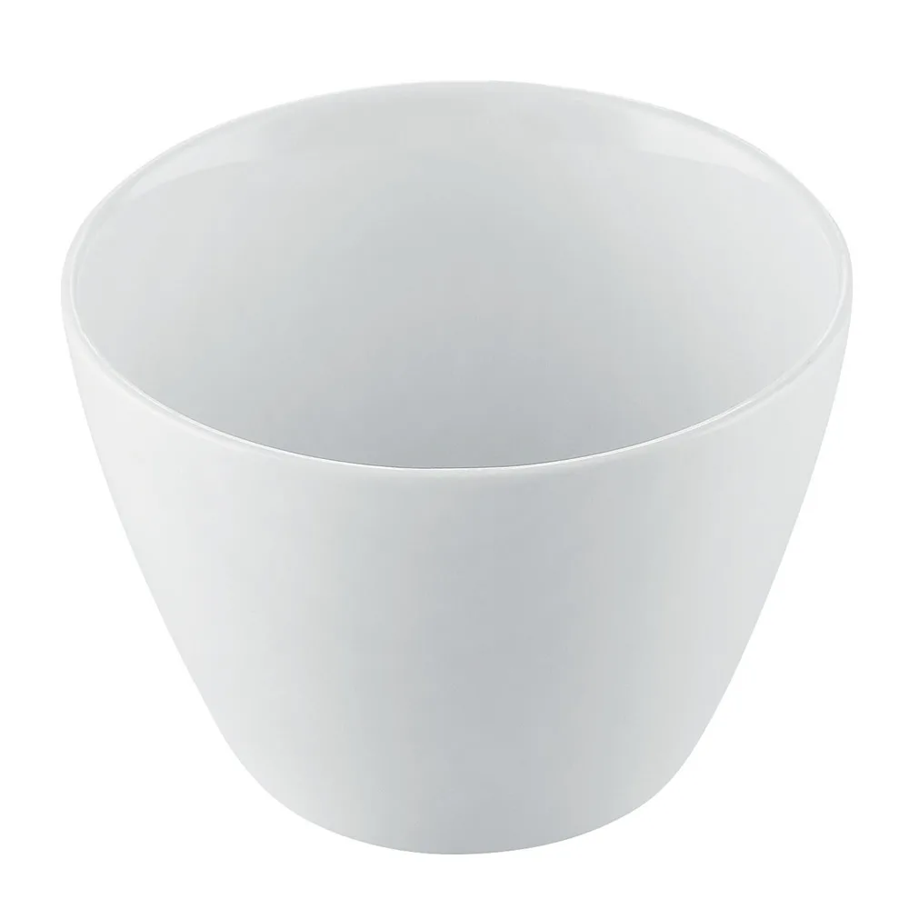 CAC China RCN-B538 Specialty 70oz. 8" Dia. x 5"H Round, Deep Porcelain White Bowl - Dozen