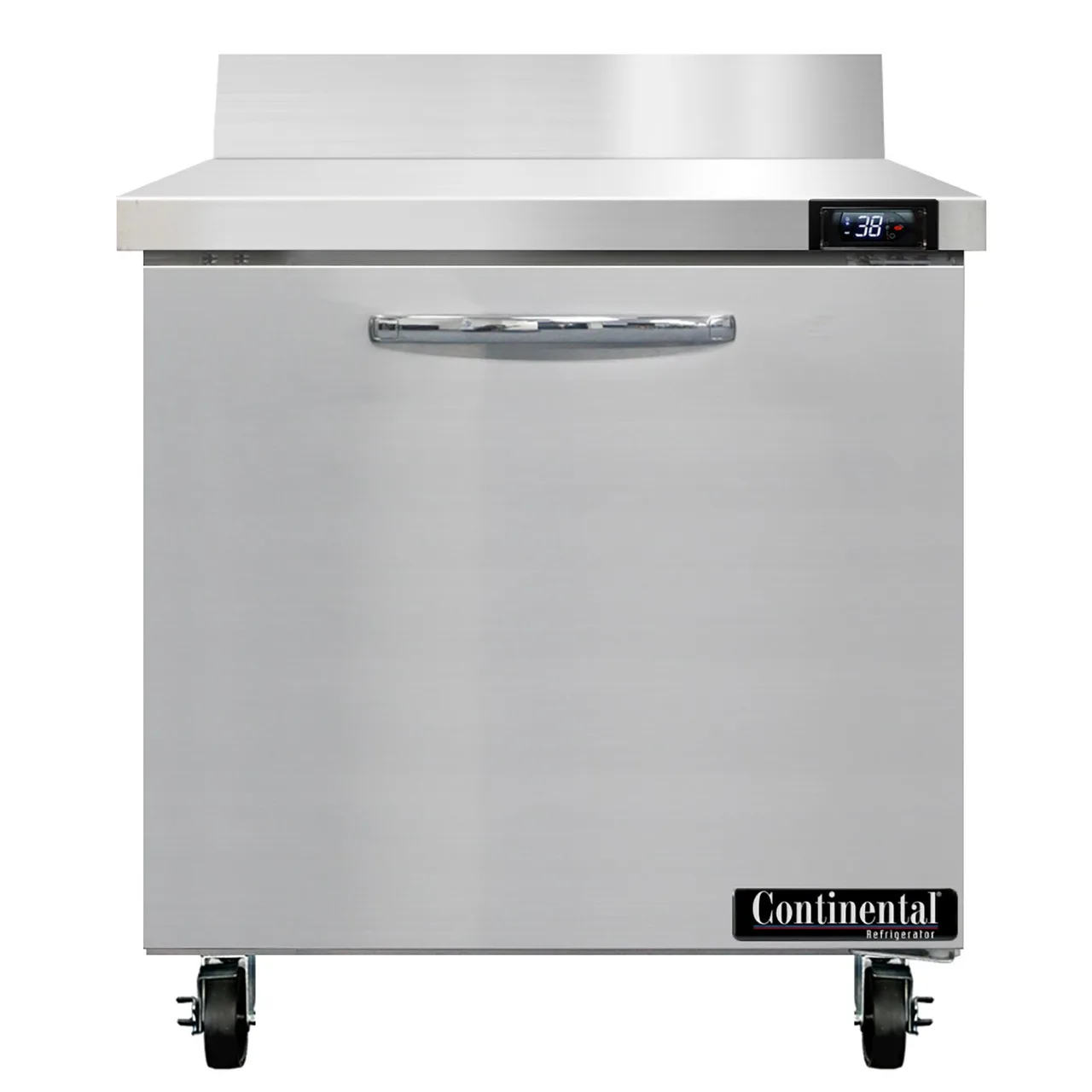 Continental Refrigerator SW32NBS 32" 1-Section WorkTop Refrigerator w/ 1 Door, 9 cu. ft.