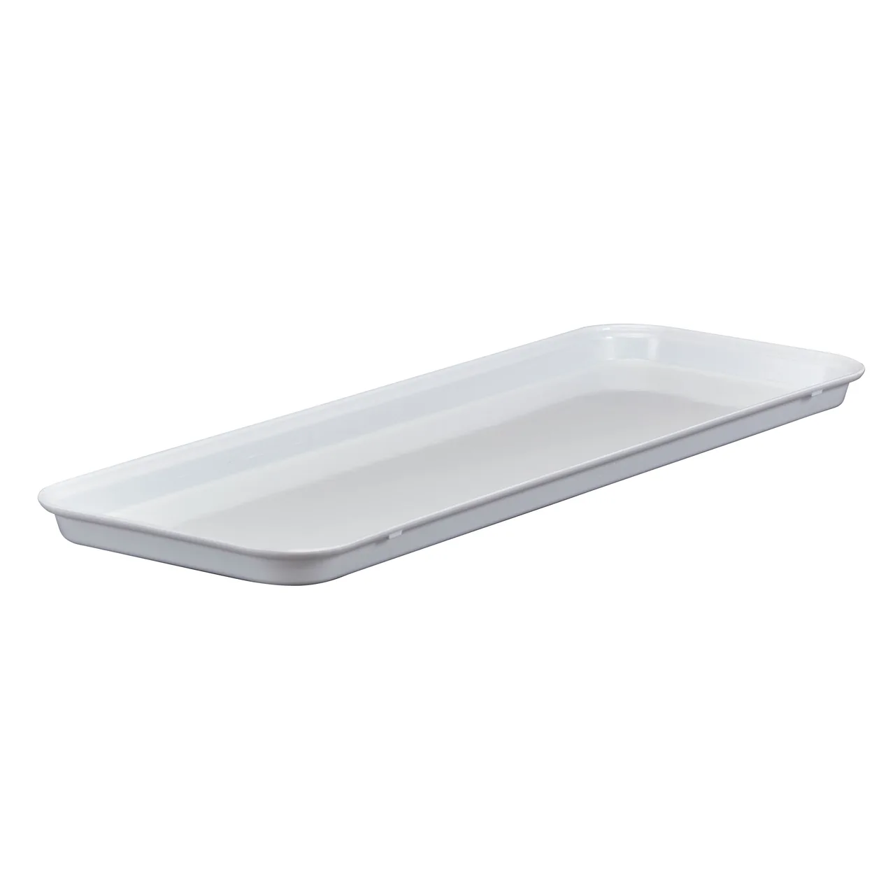 Cambro 826MT148 Bakery Tray, 8-1/4" x 25-1/2" x 3/4" Fiberglass, White, NSF, Dishwasher Safe