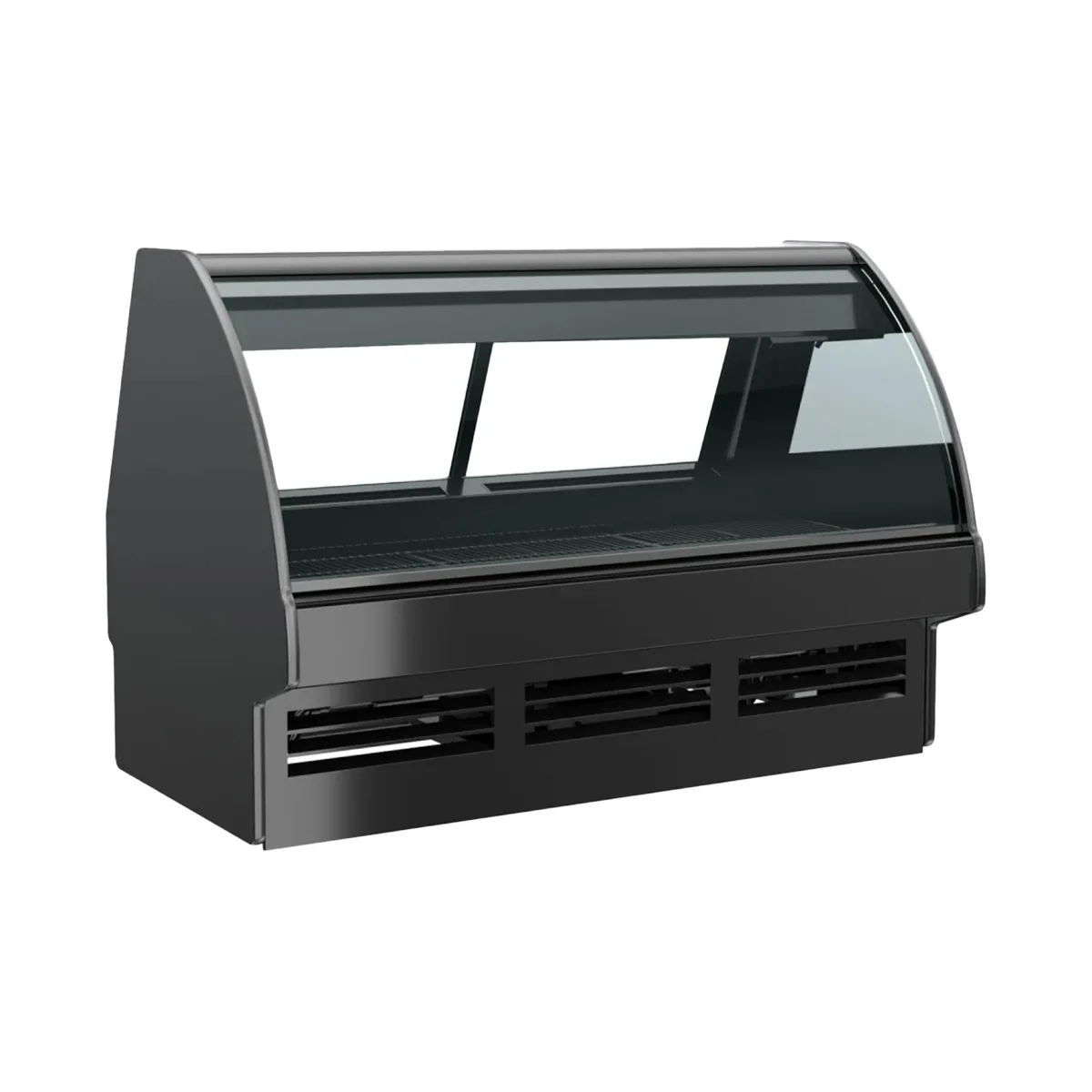 Structural Concepts GMG5 63" Single Duty Curved Refrigerated Meat Display Case, Remote