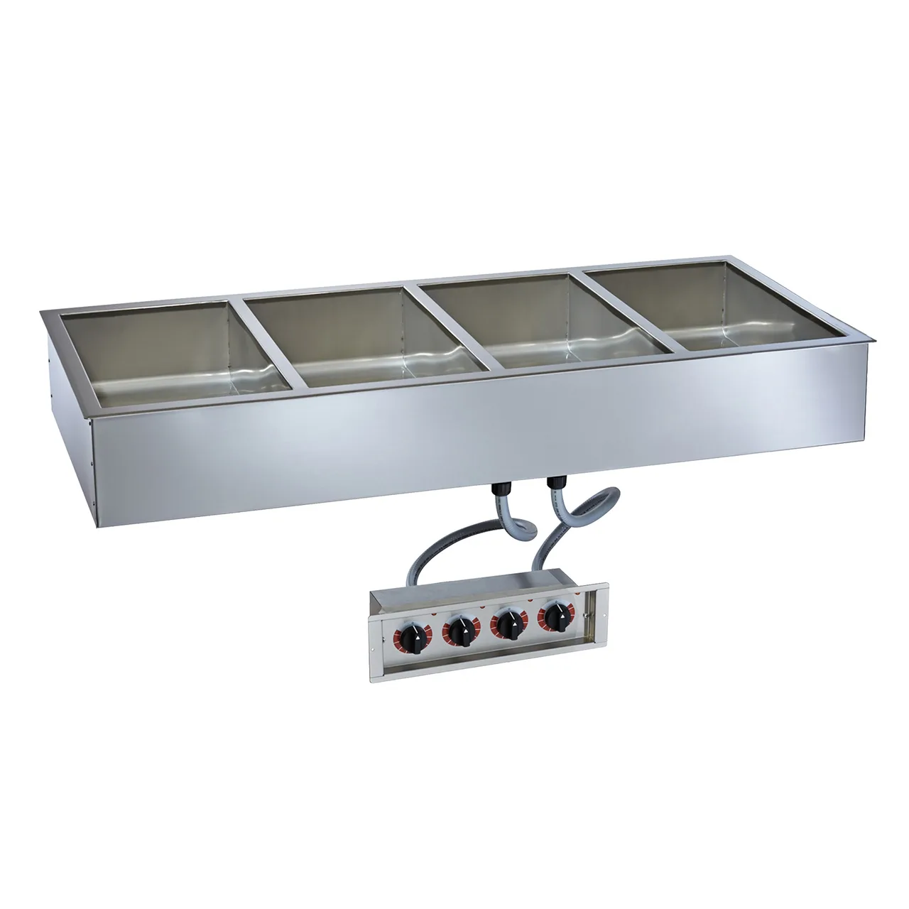 Alto-Shaam 400-HWILF/D4 Halo Heat® Hot Food Well Unit with Large Flange, Drop-In