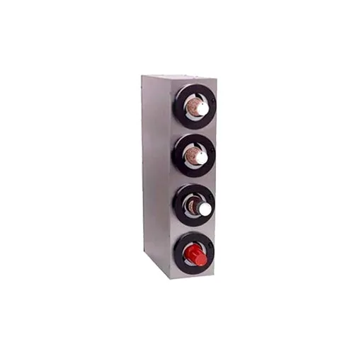 Antunes DACS-40 Countertop Dial-A-Cup Dispenser with Four DAC-10 Components