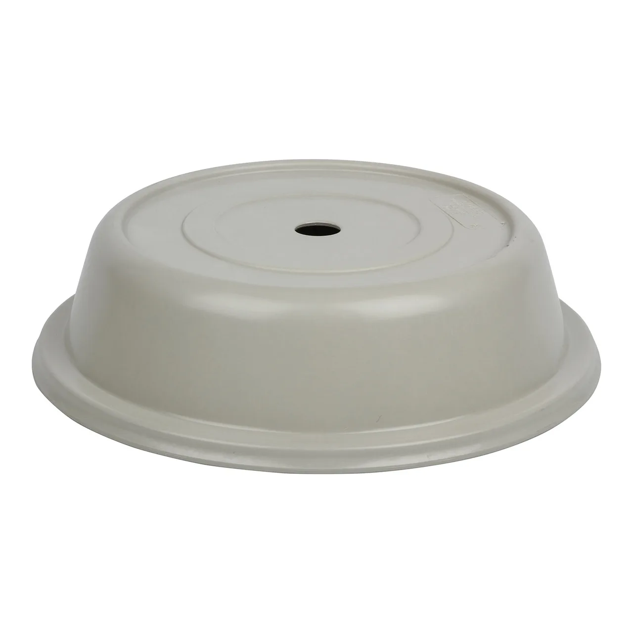 Cambro 95VS101 Plate Cover 9-5/16" ID x 2-11/16" H Ivory Fiberglass, Parchment, Dishwasher Safe USA