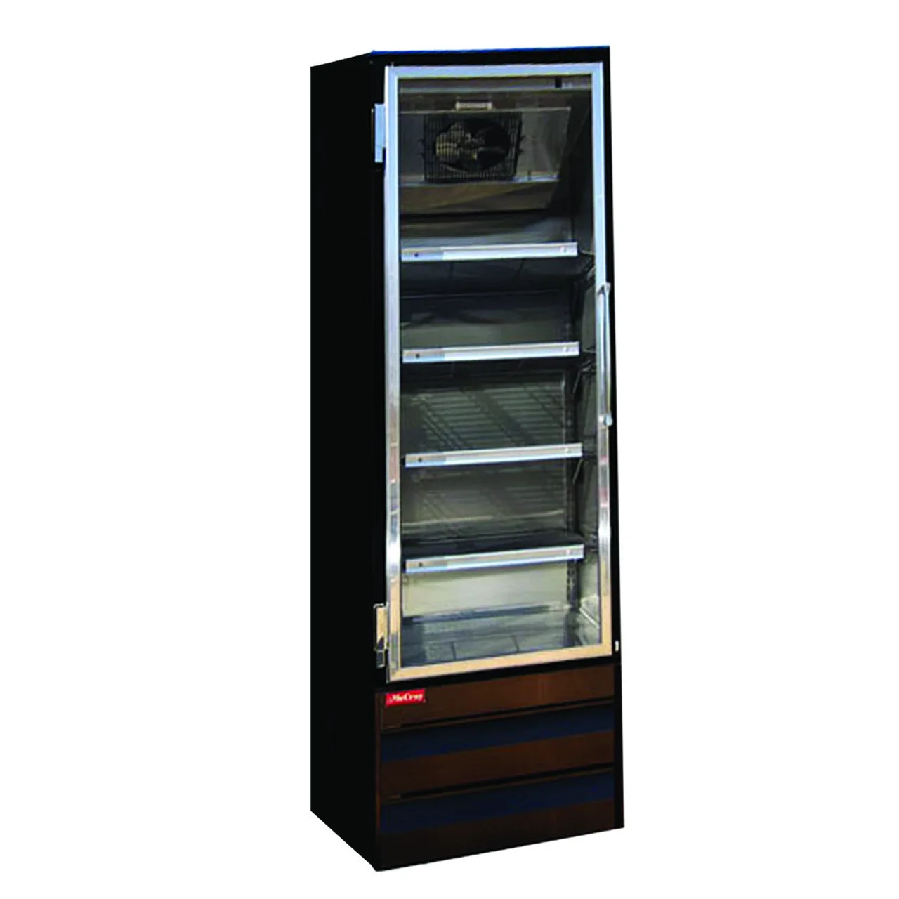 Howard-McCray GF22BM-FF 26" 1 Glass Door Merchandiser Freezer in White, 22 cu. ft.