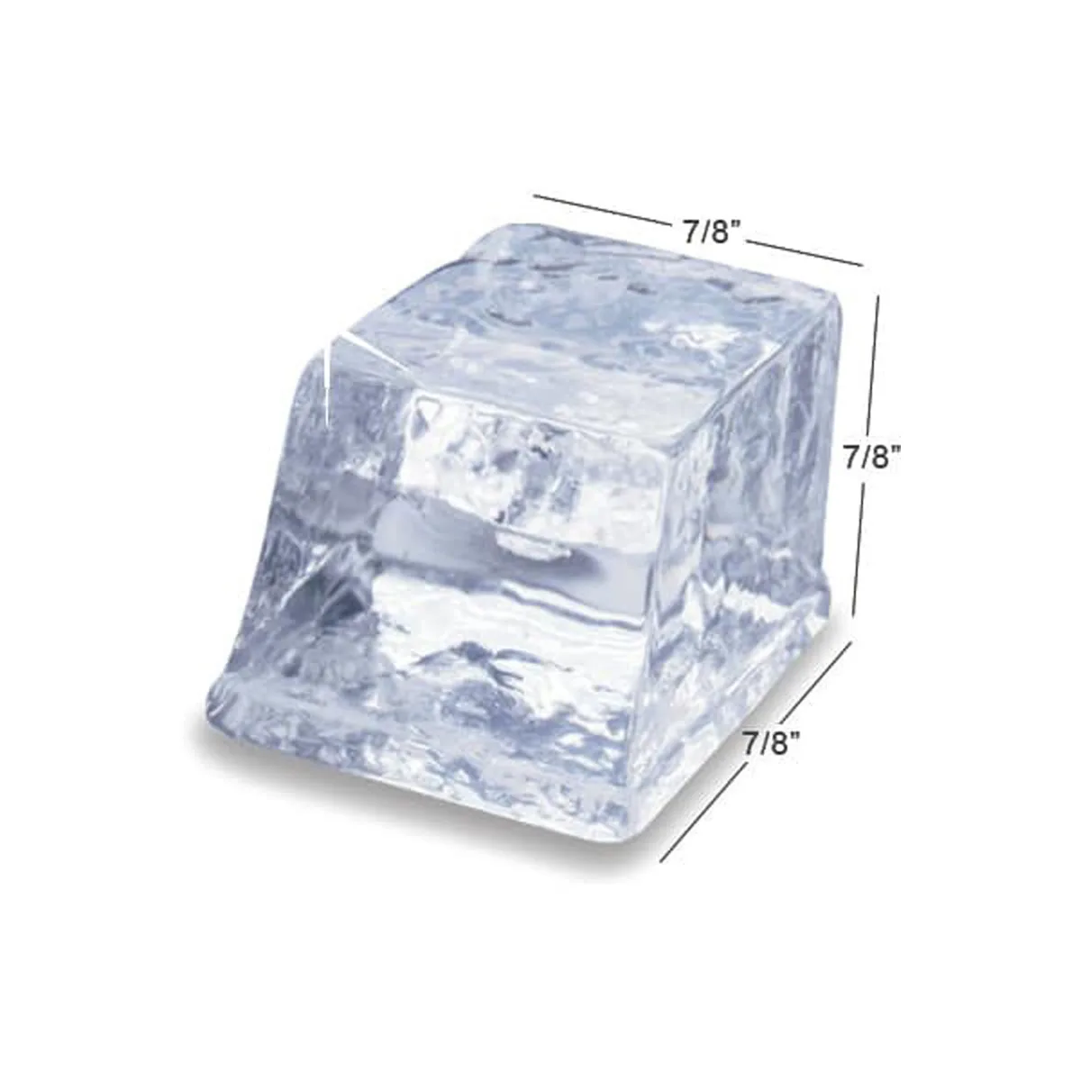 Manitowoc IDP0500W/D570 Water Cooled Full Cube 500 lb Ice Machine with Bin, 532 lb Storage
