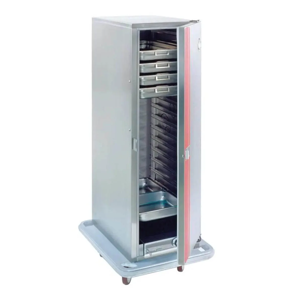 Carter-Hoffmann PH1200 1-Section 1-Door Heated Holding Cabinet, 55-60" Height, Stainless Steel, 16 Pan Capacity