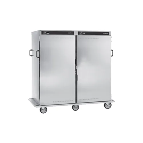 Alto-Shaam 1000-BQ2/192 Full 2-Door Solid Heated Cabinet, 192‑Plate Capacity, Halo Heat®, 6" Casters