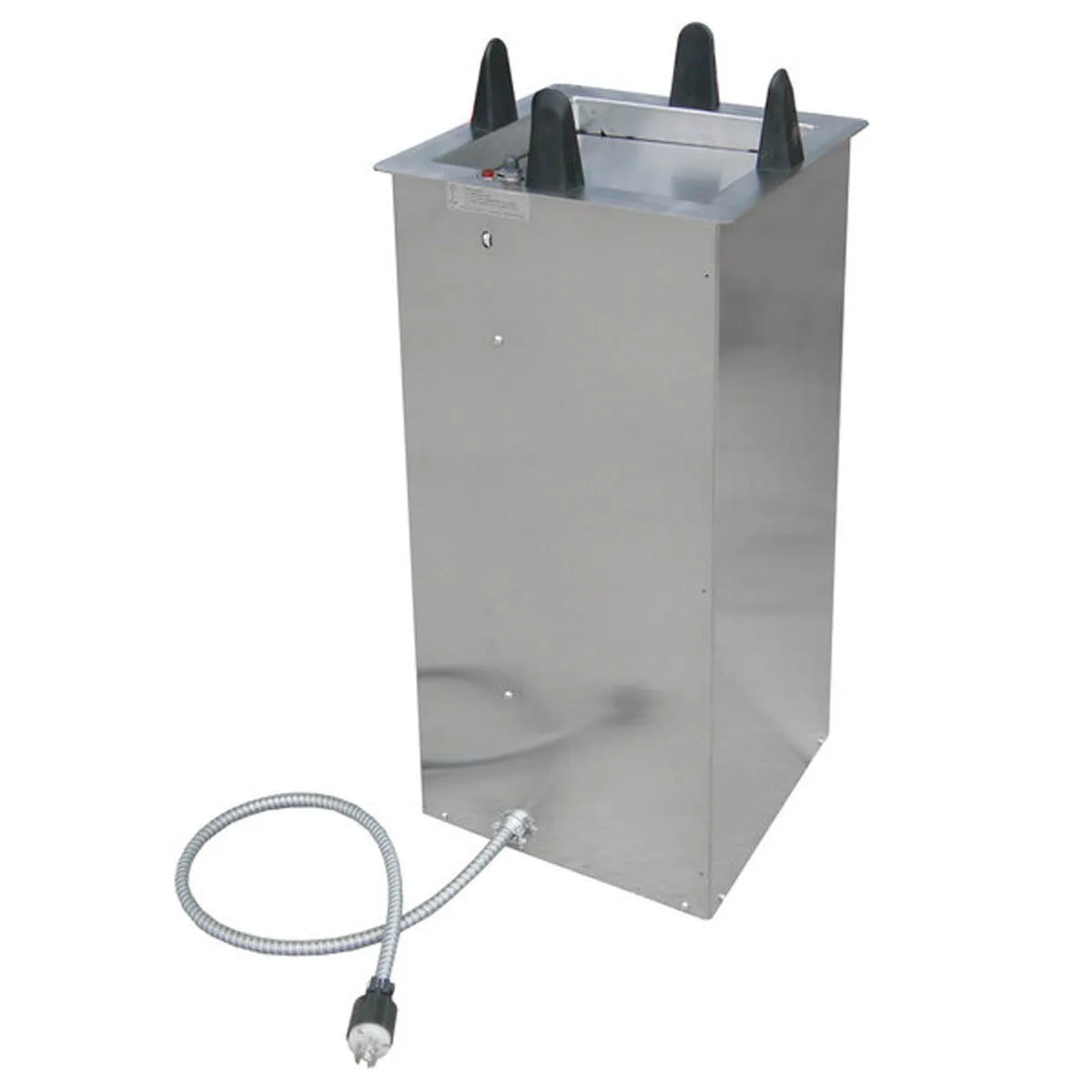 Lakeside S6010 Heated Square Drop In Dish Dispenser