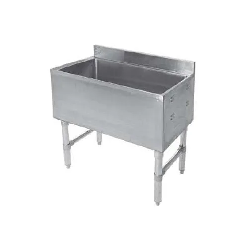 Klinger's Trading IC-1824 Underbar Ice Chest w/ 80lbs. Ice Capacity - 24"W X 18"D x 25"H