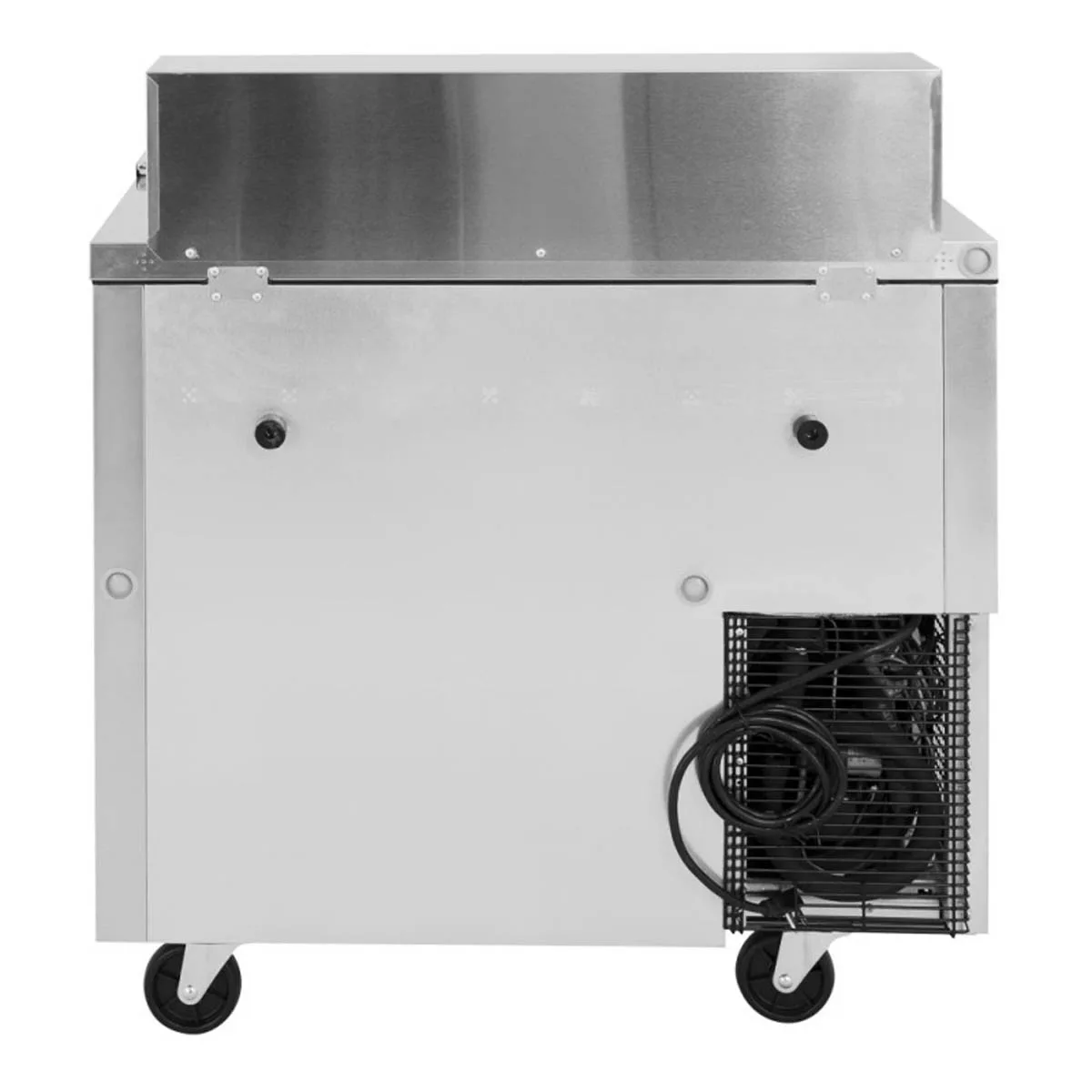 Turbo Air JST-36-N 35" One Section Sandwich / Salad Prep Table w/ 1 Door, 8 Pans