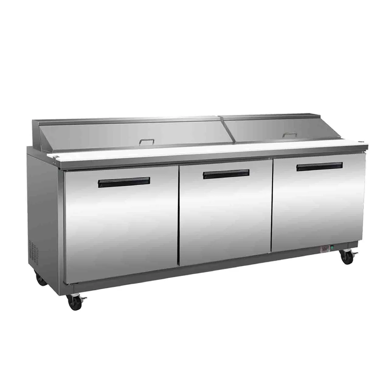 Maxx Cold MXCR72SHC 72" Refrigerated Sandwich/Salad Prep Table w/ 3 Doors, 18 cu. ft.