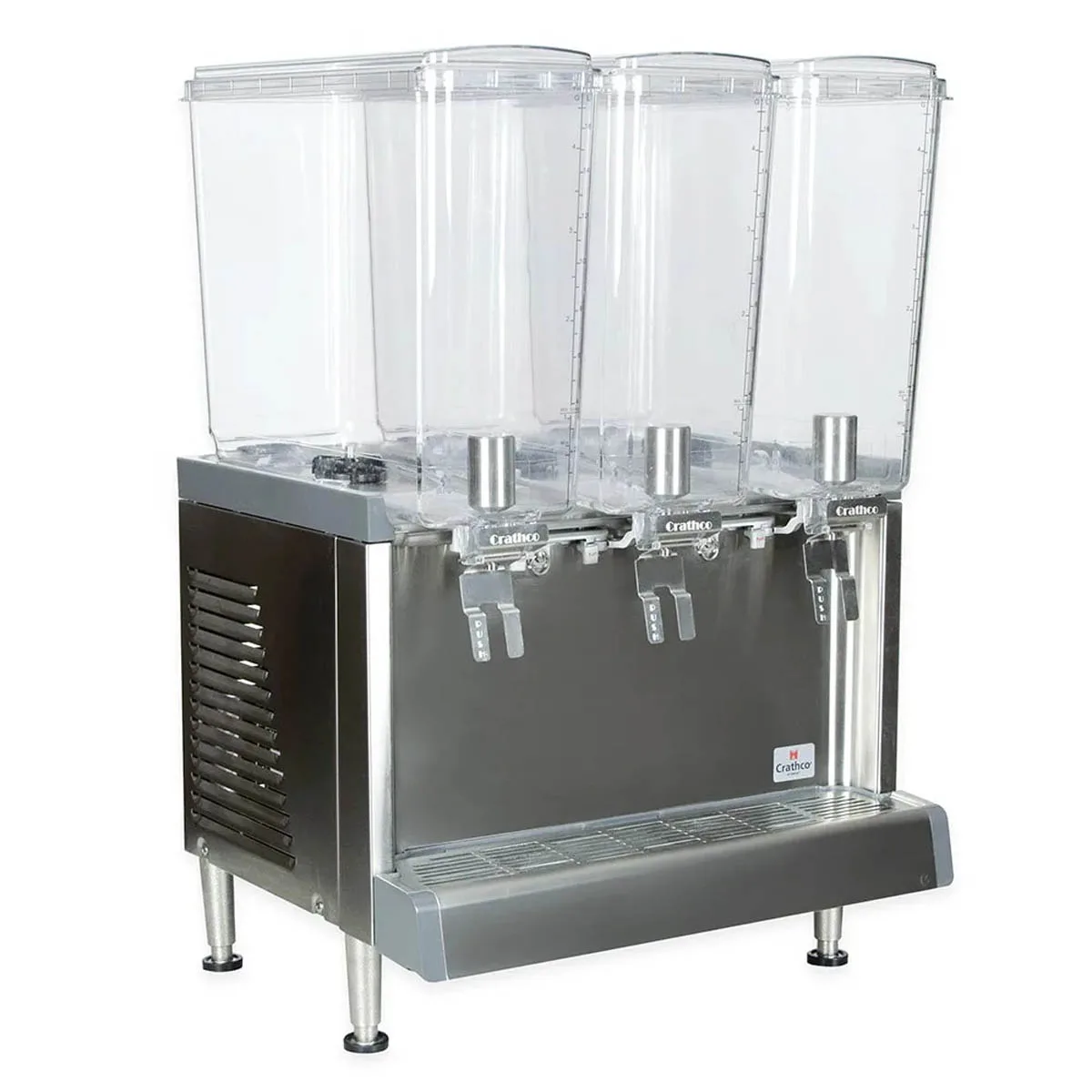 Crathco CS-3L-16-290 Beverage Dispenser with 3 Bowls / Agitator Type - 4.75 Gal (each) - 1/10 Hp