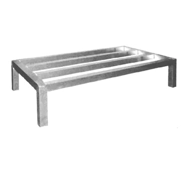 Klinger's Trading ADR2460 Dunnage Rack, 60"W x 24"D x 12"H, 2500lbs, Aluminum