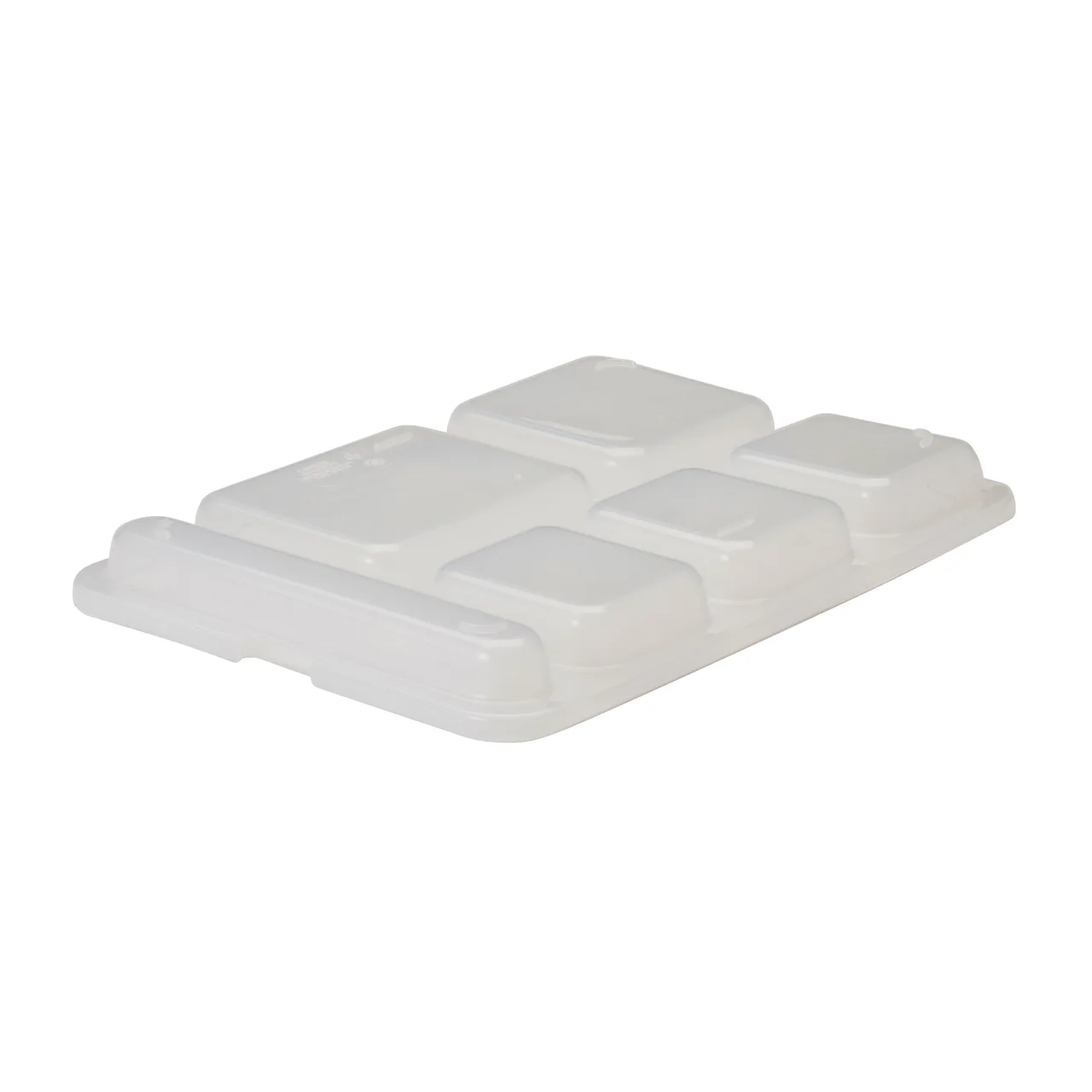 Cambro 10146DCPC190 Tray Lid – Fits 6‑Comp Tray, 10‑1/16" x 14‑1/16" x 1‑7/16", Dishwasher Safe