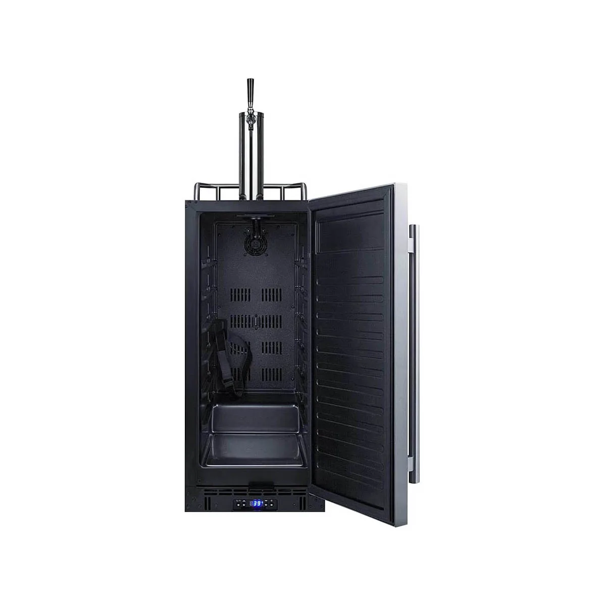 Summit SBC15BEER 15" 1 Tower Draft Beer Cooler Dispenser, 2.9 cu. ft.