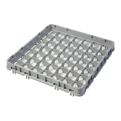 Cambro 49E2151 Half Drop Extender, Full Size, 49 Compartments, Soft Gray, 19-5/8" x 19-5/8" x 2"