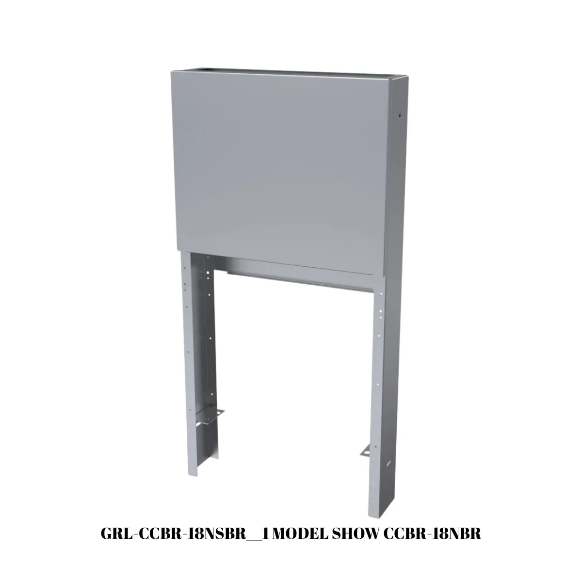 Garland US Range CCBR-18NSBR Cuisine Back Riser, Single-Deck, 24" High, 18" Wide