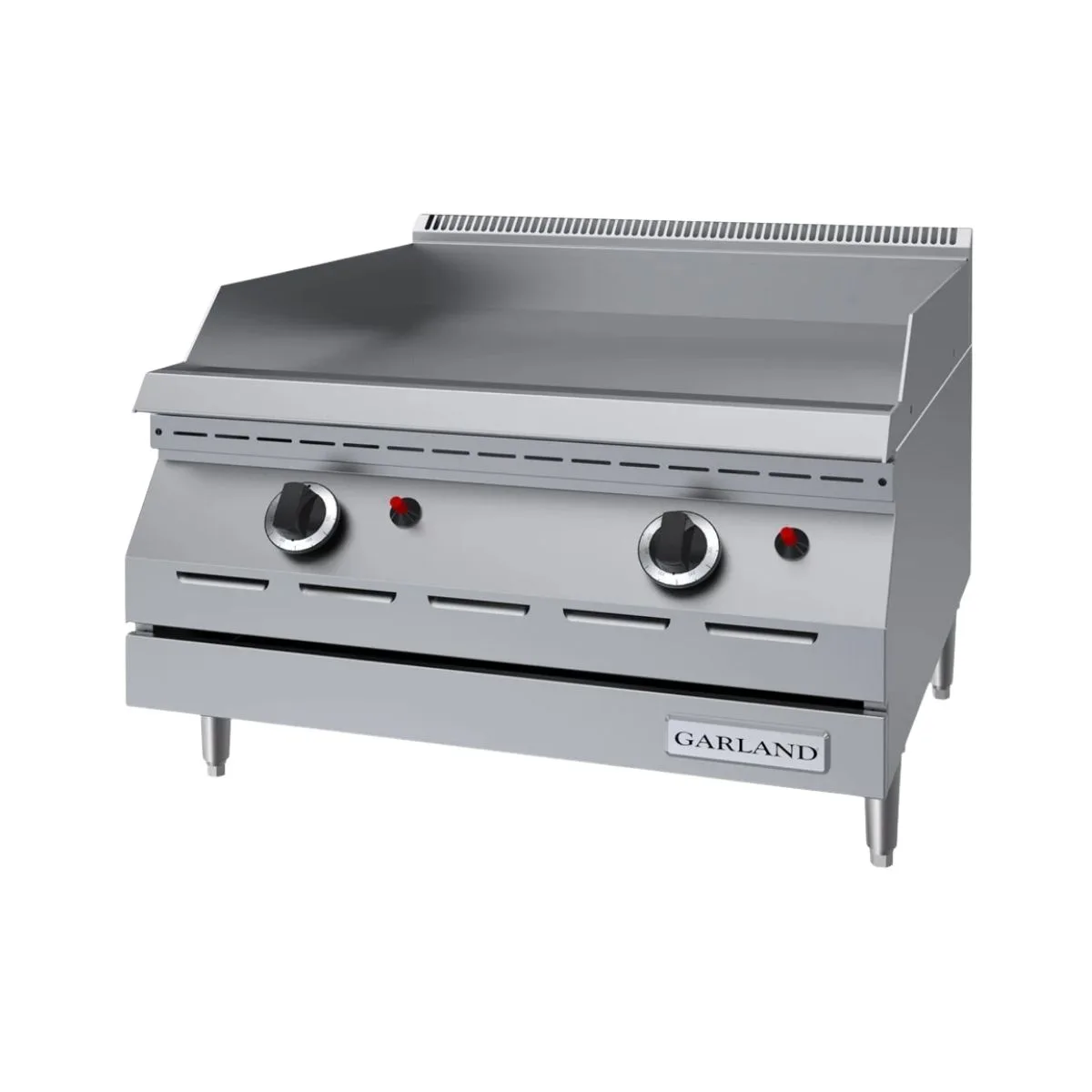 Garland US Range GD-24GTH 24" Countertop Thermostatic Gas Griddle, 1/2" Steel Plate, 40.000 BTU