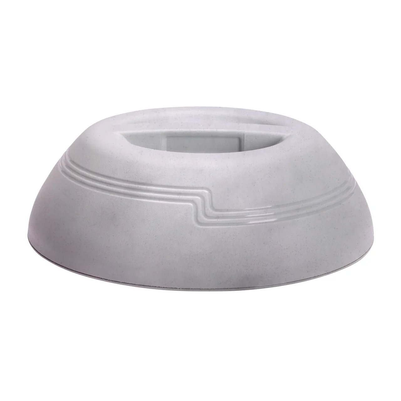 Cambro MDSD9480 Insulated Dome, Fits 9-Inch Plate, 10-1/4" OD x 3-3/16" H, Gray Polypropylene