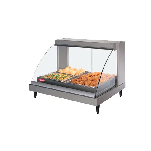Hatco GRCDH-2P 32" Full Service Countertop Glo-Ray® Designer Heated Display Case With Humidity