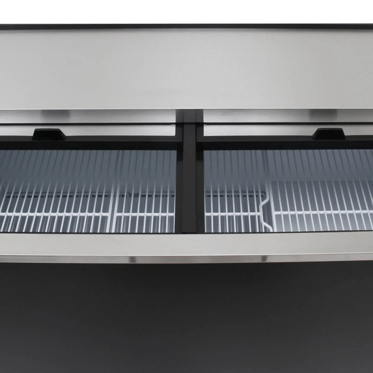 Turbo Air TBC-50SB-GF-N 50" Black Glass Froster, 140 Mugs Capacity