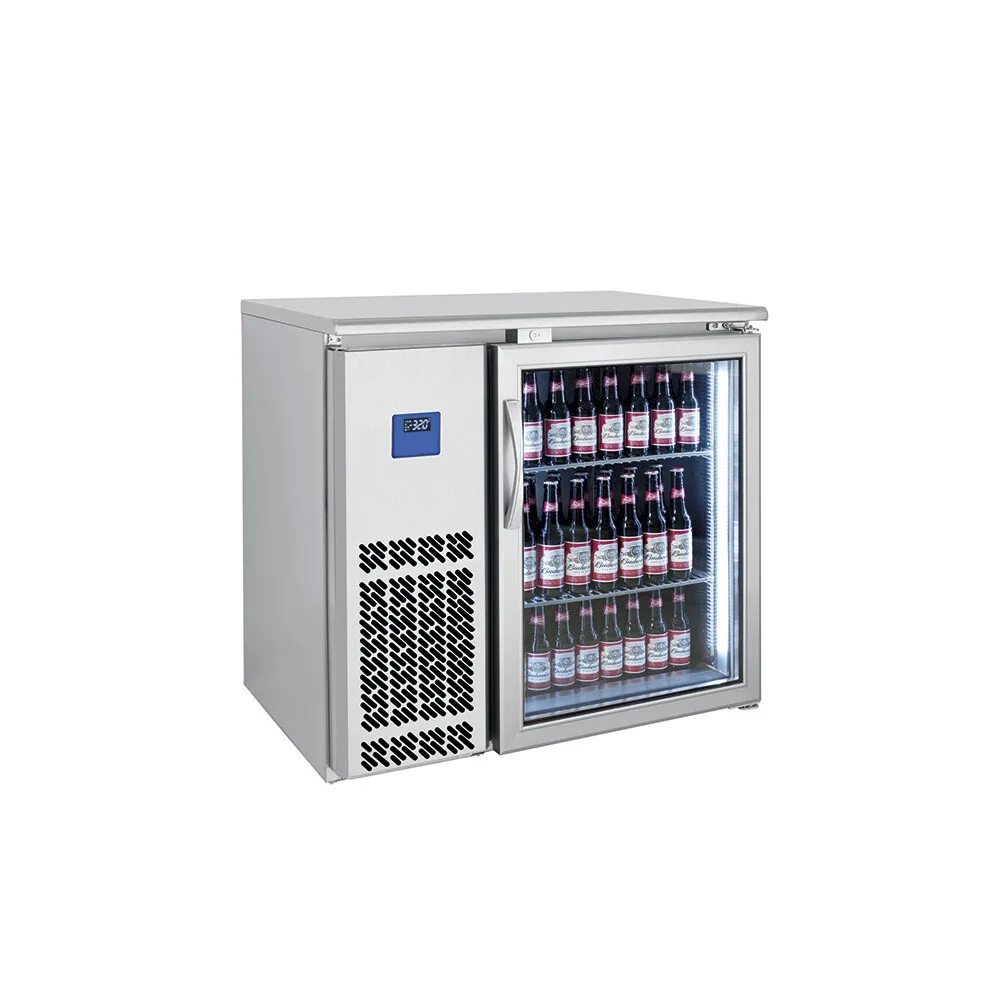 BK Resources SSBB-1G-36 36" Back Bar Refrigerator, Swing Door, R290, 33-41°F, 115V 1/6 HP, ETL