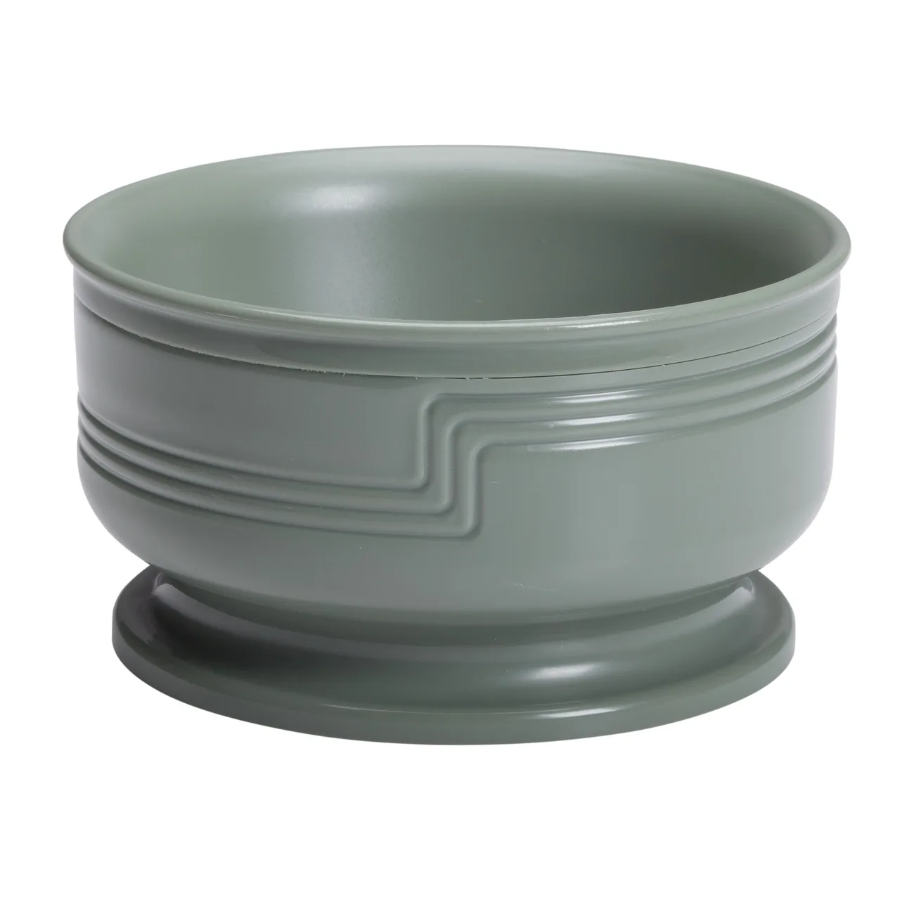 Cambro MDSB9447 Shoreline 9‑oz Plastic Bowl, 4‑3/8" x 2‑2/5" Green Polypropylene, Dishwasher Safe