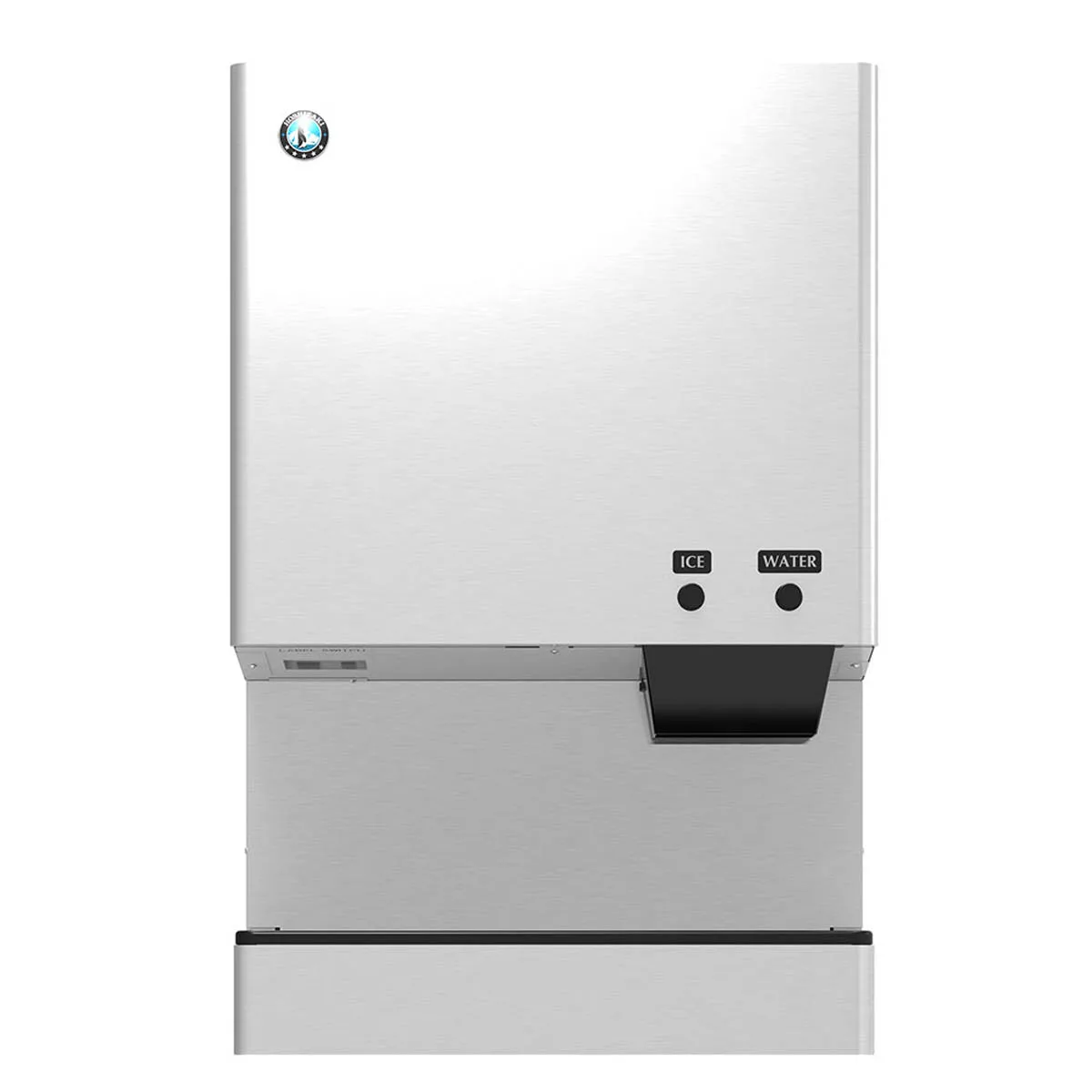 Hoshizaki DCM-300BAH 26" Countertop Nugget 321 lb Ice & Water Dispenser, Air Cooled, 40 lb Bin