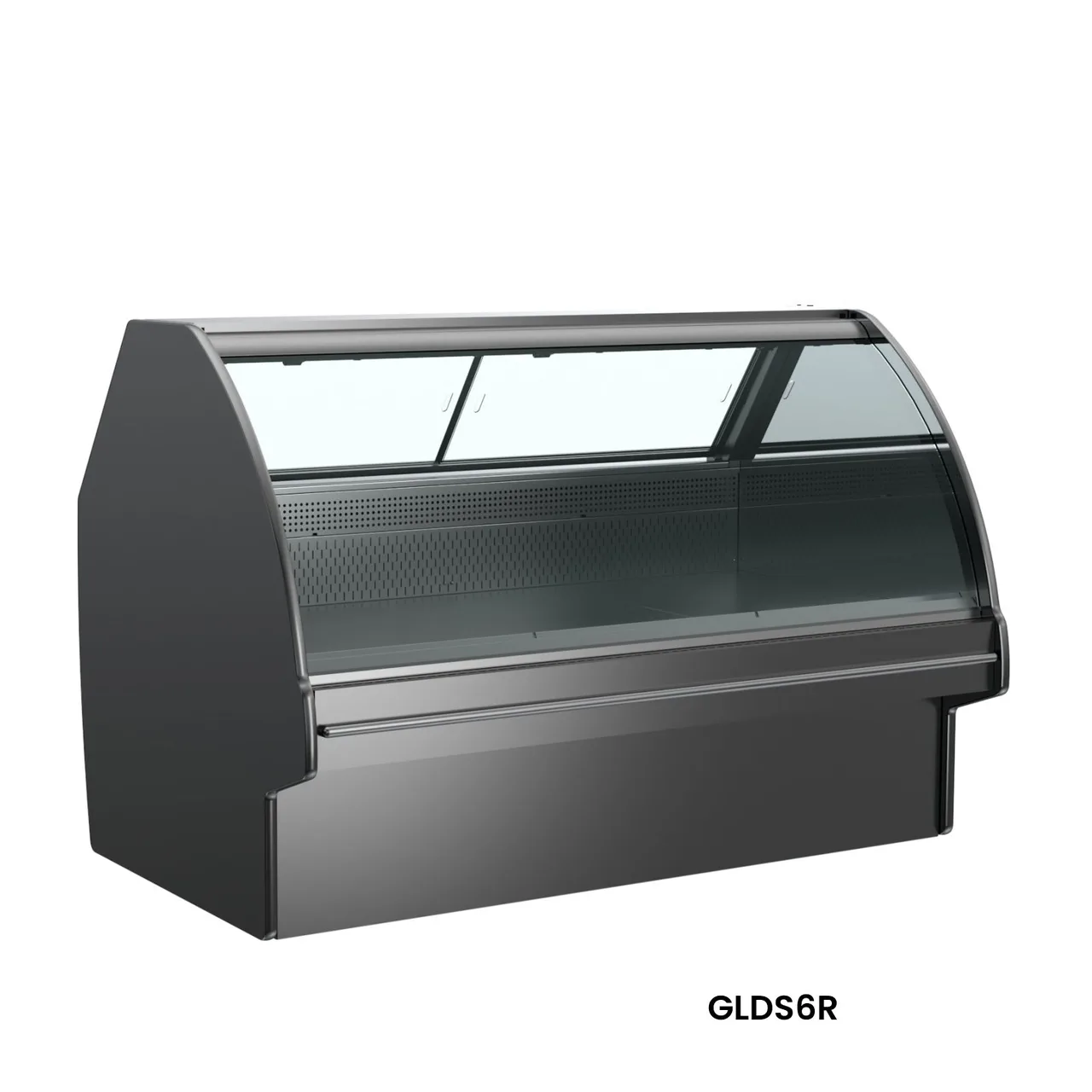 Structural Concepts GLDS6R REMOTE 75" Curved Refrigerated Deli Display Case