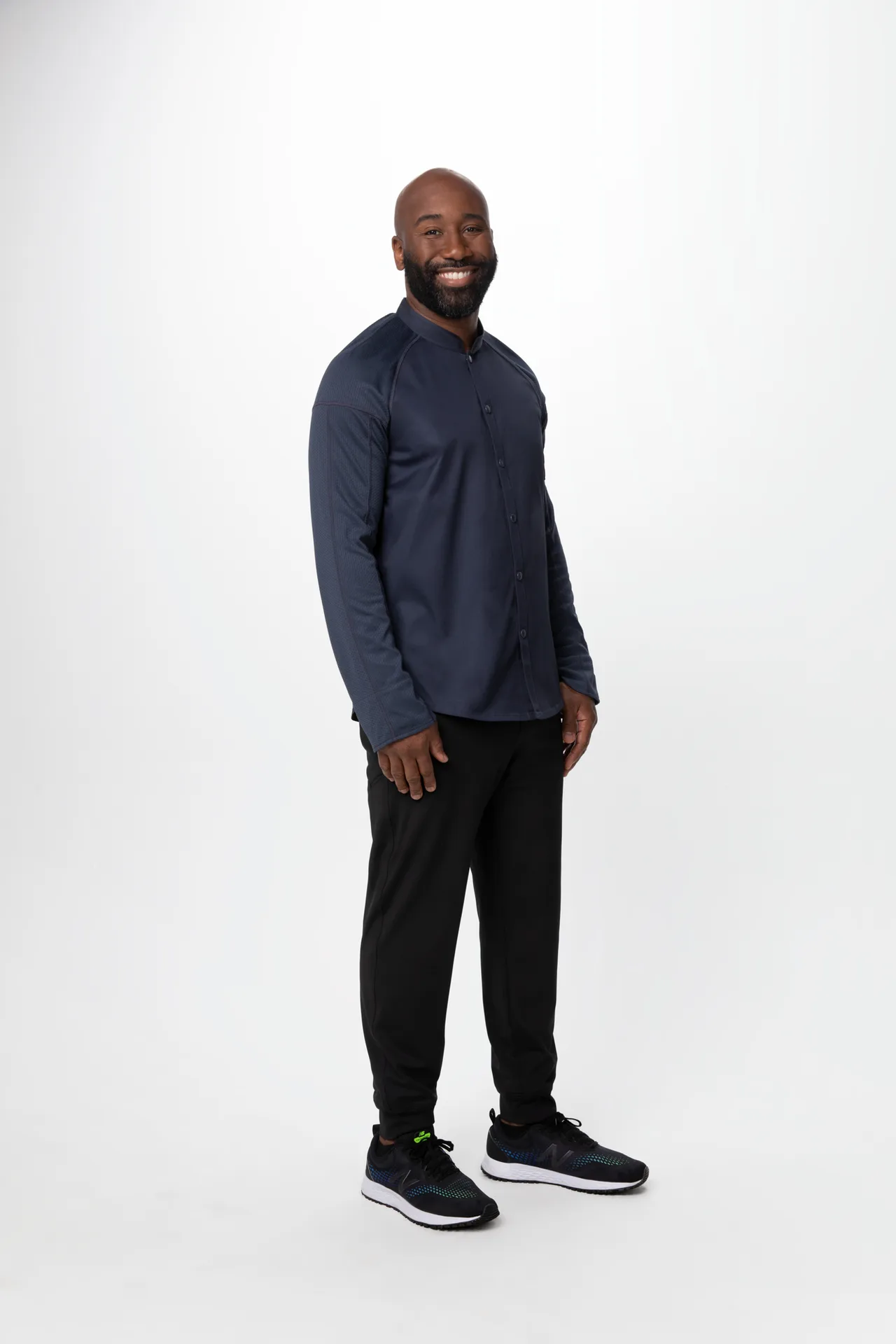 Chef Works CBS01-GRY-3XL Grey 3XL Chef Coat, Raglan Long Sleeve, Poly/Cotton, 62/38, 100% Recycled Mesh - 1/Case